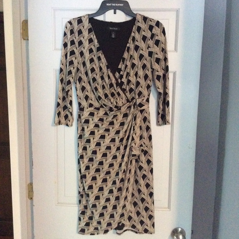 WHBM Faux Wrap Dress